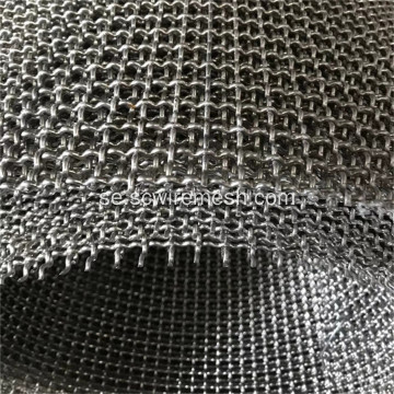 Rostfritt stål Crimped Woven Wire Mesh